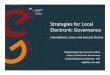 Strategies for Local Electronic Governance