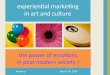 Experiential marketing in art and culture  the power of emotions antwerp-24 march 2014
