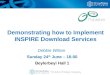 Implementing INSPIRE Download Services