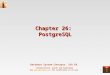 Chapter26. PostgreSQL