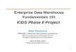 Data warehouse 101-fundamentals-
