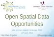 Open Spatial Data Opportunities