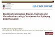 Electrophysiological Signal Analysis and Visualization using Cloudwave for Epilepsy Clinical Research