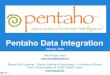 Kettle: Pentaho Data Integration tool
