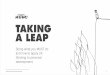 Taking a leap - Doing what you MUST do and how to apply UX thinking to personal development