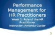 Performance Management for HR Practitioners - Week 1 Webinar