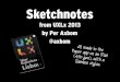 UXLx 2013 sketchnotes