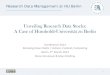 Unveiling Research Data Stocks. A Case of Humboldt-Universität zu Berlin