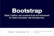 Ready? Bootstrap! Go! (CFUG Belgium 24 04-2012)