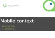 Mobile Strategy: Mobile Context