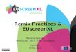 Remix Practices & EUscreenXL