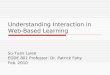Basic principles of interaction for learning in web based environment