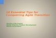 10 Essential Tips for Conquering Agile Transition