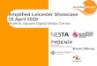 Amplified Leicester showcase slides