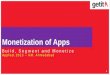Monetization of mobile app - App Fest IIM Ahmedabad
