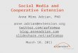 Social Media and Extension