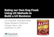 Eating Our Own Dog Food:  Using UX Methods to Build a UX Business