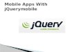 Introduction to jQueryMobile