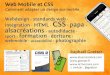 Adapter un design au Web Mobile grâce aux CSS - Confoo 2011