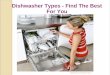 Dishwasher Types - Find The Best For You