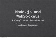 Node.js and websockets intro