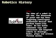 History of Robotics