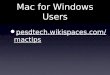 Mac For Windows