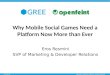 Why mobile social games need a platform now morethan ever - Eros Resmini - Openfeint