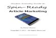 Spin ready article marketing