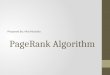 PageRank Algorithm In data mining
