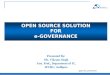open source solution for e-governance