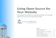Using Open Source For Your Website
