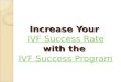 Increase Your IVF Success Rate with IVF Success Program