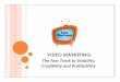 Video marketing tips and tricks