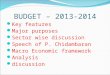 Budget – 2013 2014, upsc slide, edu zone