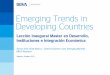 Emerging Trends in Developing Countries