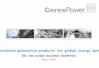 CBI low-carbon business breakfast: Rex Vevers, Ceres