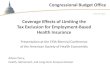 Coverage Effects of Limiting the Tax Exclusion for Employment-Based Health Insurance