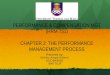 Chapter 2: Performance Management Process