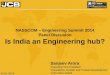 NASSCOM Engineering Summit 2014: Panel discussion II B: Is India an Engineering hub? : Sanjeev Arora