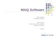 MAQ Software Overview