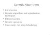 Genetic Algorithms - Artificial Intelligence