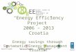 Energy Efficiency Project