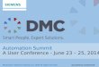 DMC Siemens Automation Summit: Best Practices for Selecting and Working with a Systems Integrator