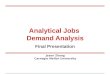 Understand the Demand of Analyst Opportunity in U.S
