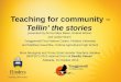 Teaching for Community: Tellin' the Stories