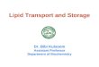 Lipid Transport And Storage