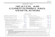 Mitsubishi Lancer EVO X - Heater, Air Conditioning and Ventilation III