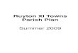 Ruyton XI Towns Parish Plan Summer 2009