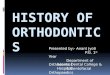 History of Orthodontics Pp
